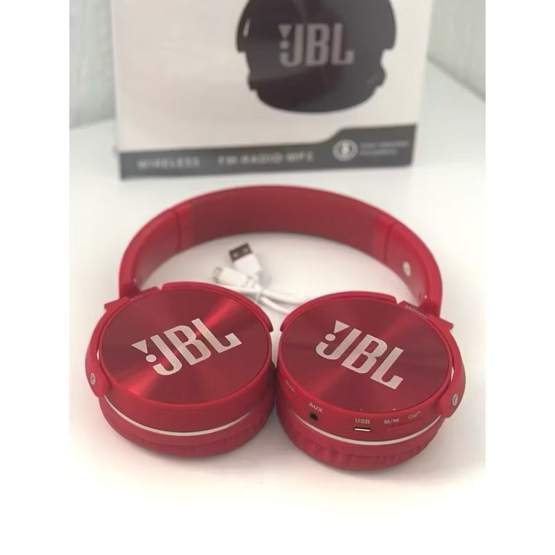 Fone de Ouvido Bluetooth Sem Fio jb Everest 950BTWireless Radio FM Mp3 Cartão Memória