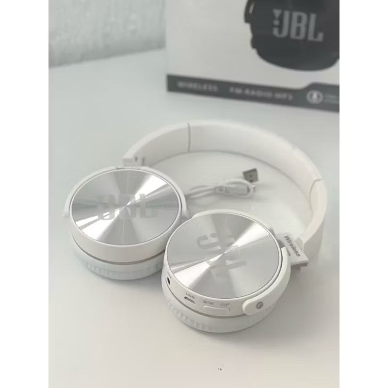 Fone de Ouvido Bluetooth Sem Fio jb Everest 950BTWireless Radio FM Mp3 Cartão Memória