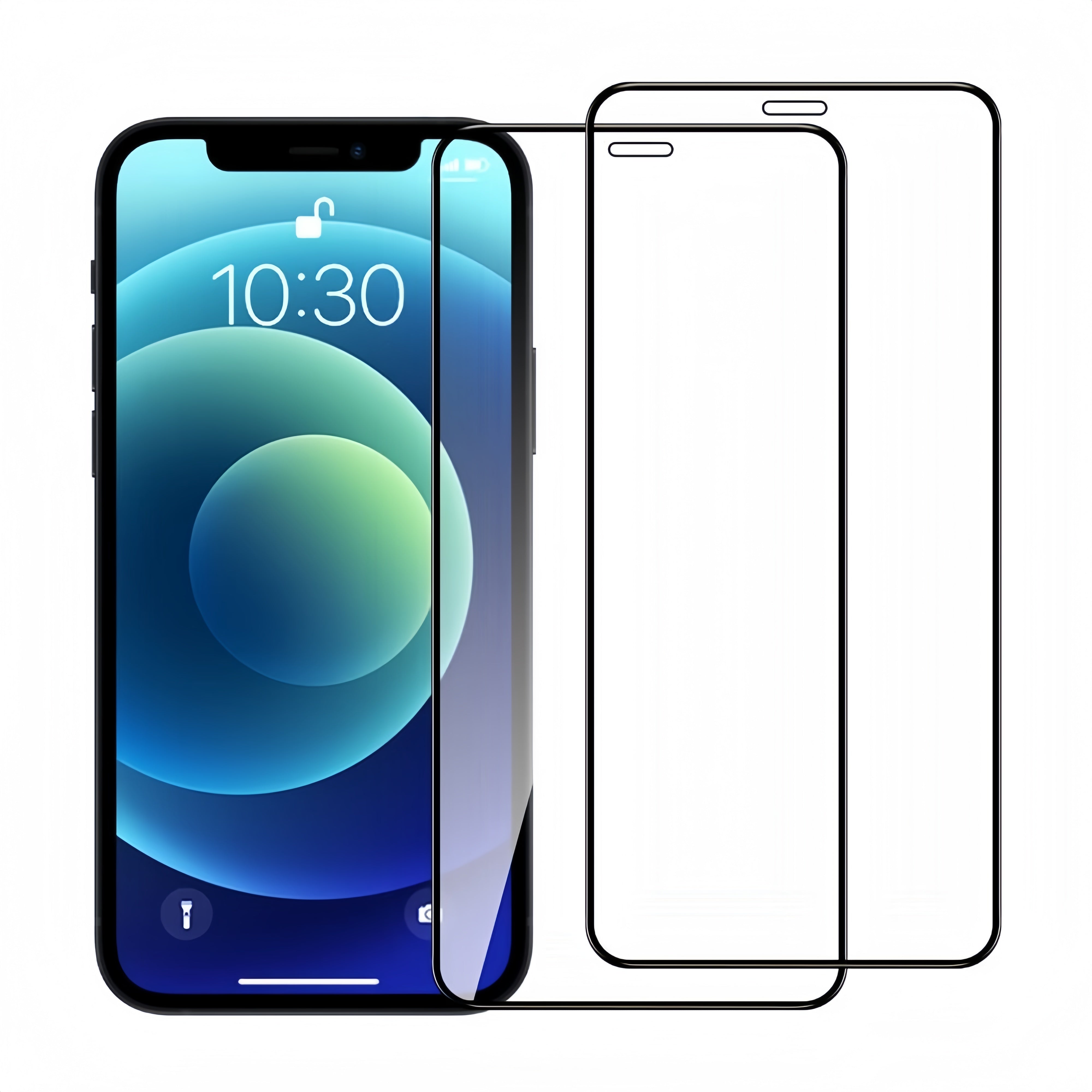 Película de Vidro 3D 9D Para iPhone – Alta Proteção, Anti-Risco e Cobertura Total